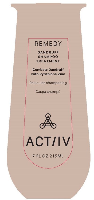 Actiiv (Actiiv Remedy 7oz Dandruff Shampoo Pantone 4745c)